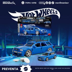 Hot Wheels Brick Shop Audi Avant RS2 Escala 132 - (Preventa) ¡Reserva Ahora!