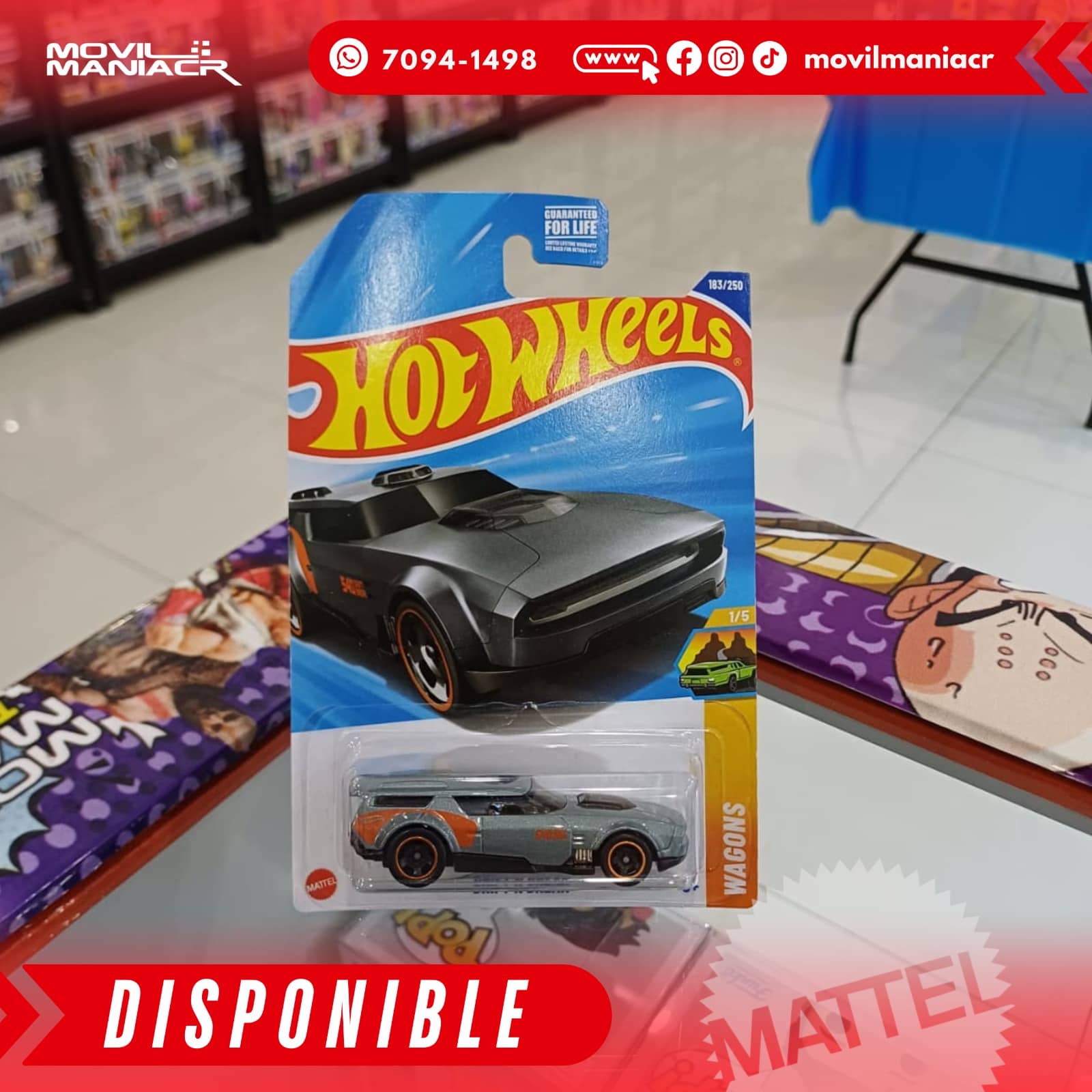 Hot Wheels Drift'n Break (183/250) 2025 – (Stock) ¡Disponible Ahora! 1 Hot Wheels Drift'n Break (183250) 2025 – (Stock) ¡Disponible Ahora!