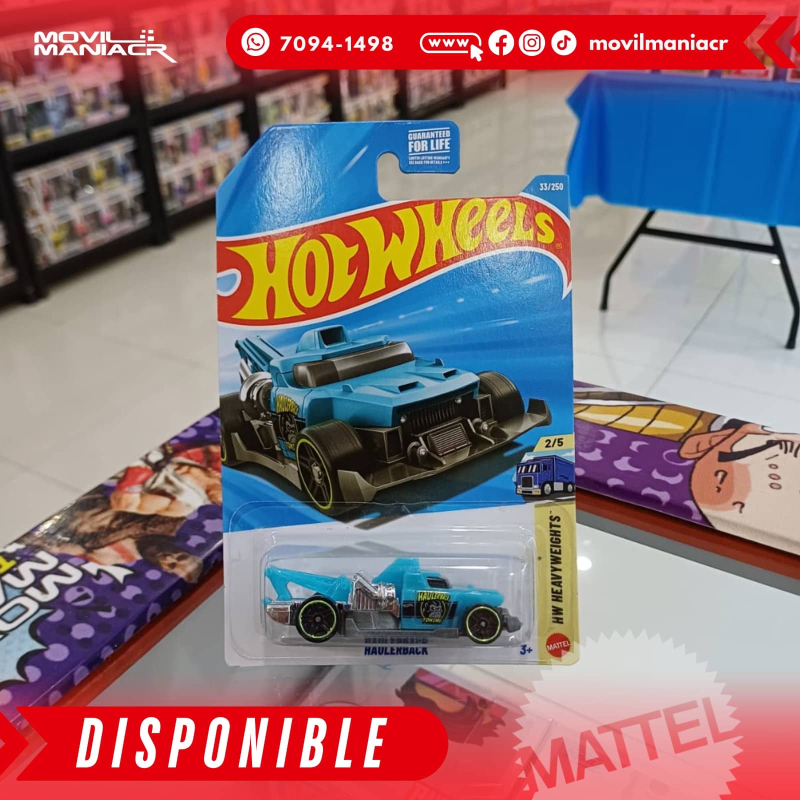 Hot Wheels Haulerback (33/250) 2026 – (Stock) ¡Disponible Ahora! 1 Hot Wheels Haulerback (33250) 2026 – (Stock) ¡Disponible Ahora!
