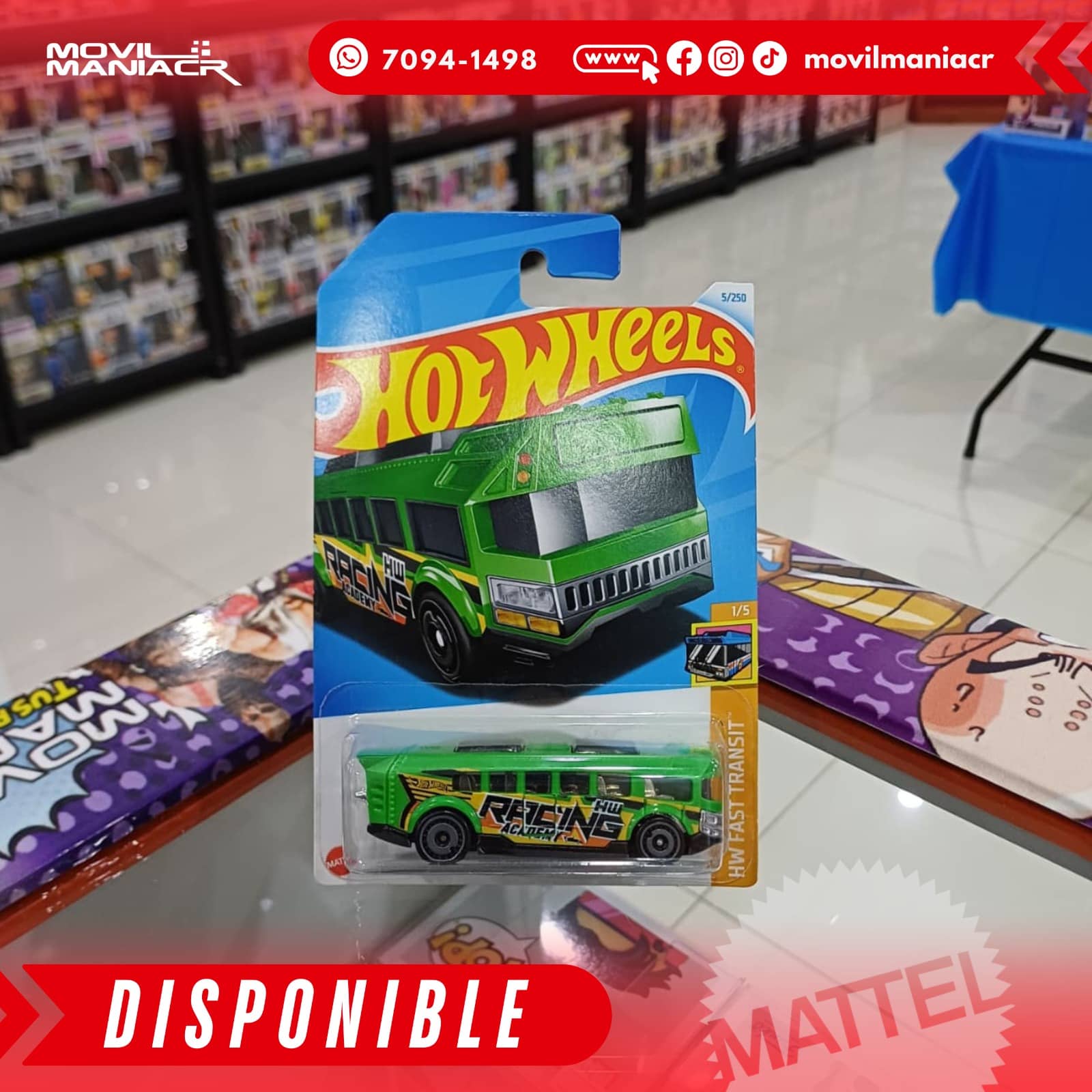 Hot Wheels High (5/250) 2024 – (Stock) ¡Disponible Ahora! 1 Hot Wheels High (5250) 2024 – (Stock) ¡Disponible Ahora!
