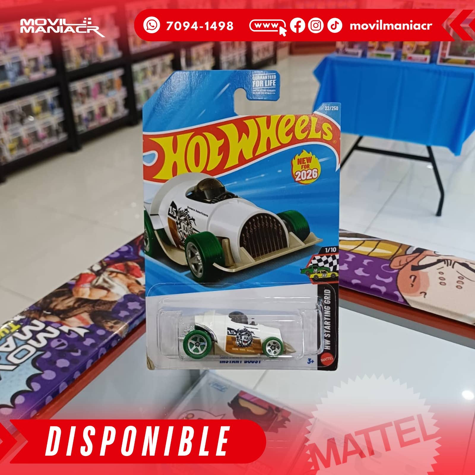 Hot Wheels Instant Boost (22/250) 2026 – (Stock) ¡Disponible Ahora! 1 Hot Wheels Instant Boost (22250) 2026 – (Stock) ¡Disponible Ahora!