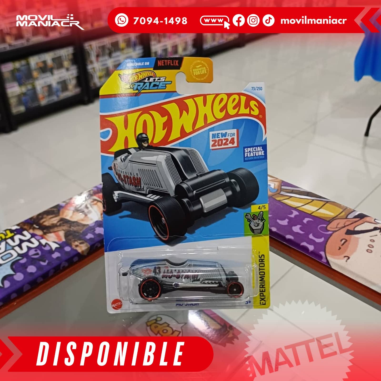 Hot Wheels Mo-Stash (73/250) 2024 – (Stock) ¡Disponible Ahora! 1 Hot Wheels Mo-Stash (73250) 2024 – (Stock) ¡Disponible Ahora!