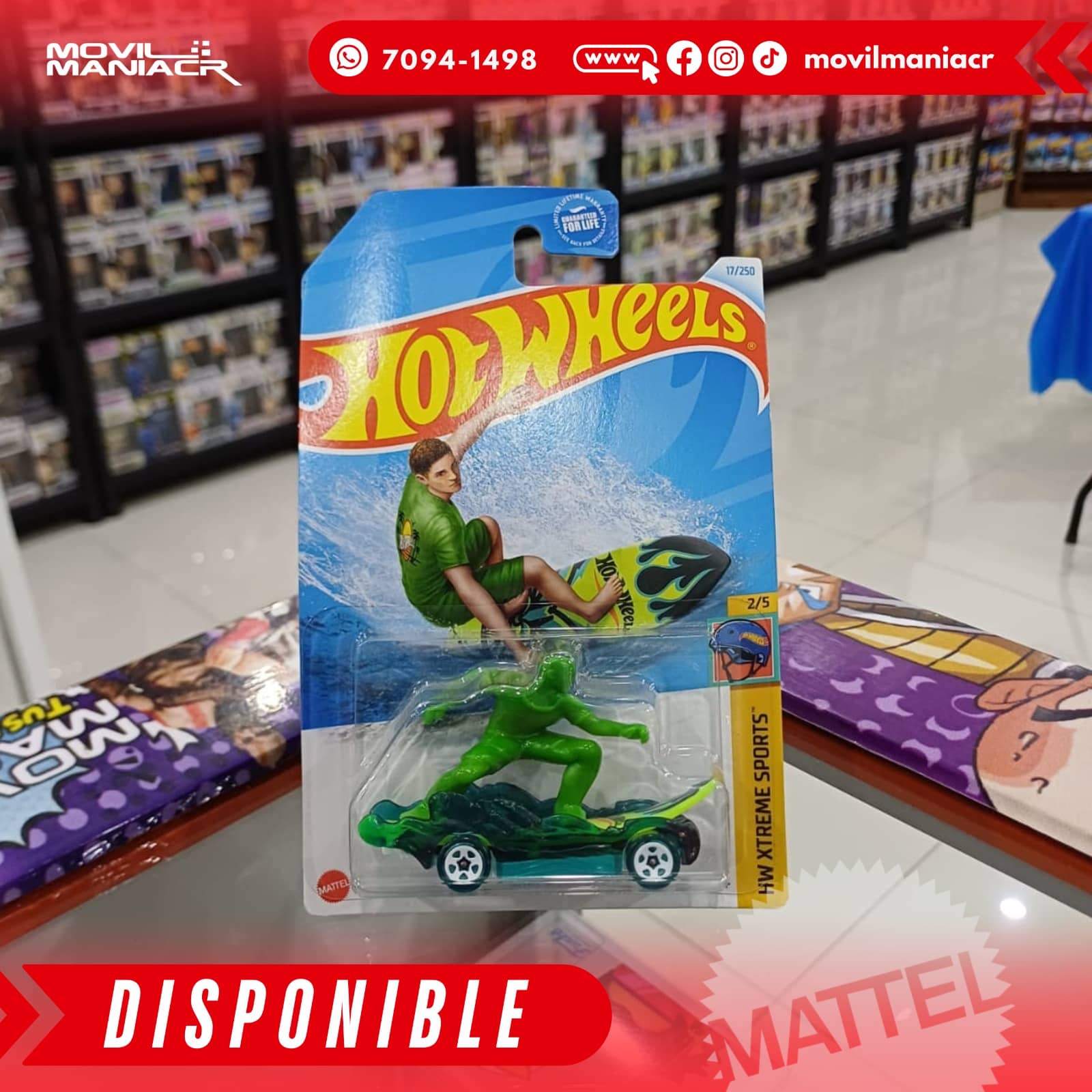 Hot Wheels Surf's Up (17/250) 2024 – (Stock) ¡Disponible Ahora! 1 Hot Wheels Surf's Up (17250) 2024 – (Stock) ¡Disponible Ahora!