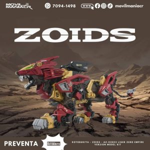 Kotobukiya Zoids AZ-02EX2 Liger Zero Empire Escala 172 - (Preventa) ¡Reserva Ahora!