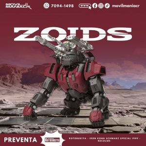 Kotobukiya Zoids Iron Kong Schwarz Special 1999 Recolor Escala 172 - (Preventa) ¡Reserva Ahora!