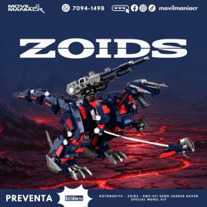 Takara Tomy Zoids RMZ-011 Geno Saurer Raven Special Escala 1100 - (Preventa) ¡Reserva Ahora!