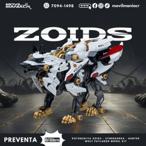 Takara Tomy Zoids Synergenex Hunter Wolf Patlabor Escala 135 - (Preventa) ¡Reserva Ahora!