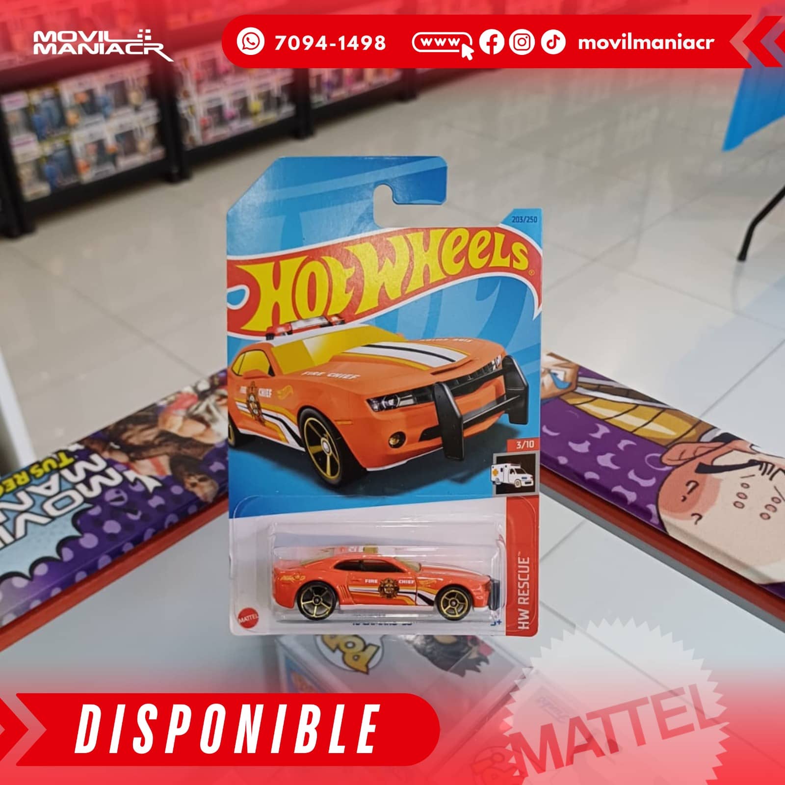 Hot Wheels '10 Camaro SS (203/250) 2023 – (Stock) ¡Disponible Ahora! 1 Hot Wheels '10 Camaro SS (203250) 2023 – (Stock) ¡Disponible Ahora!