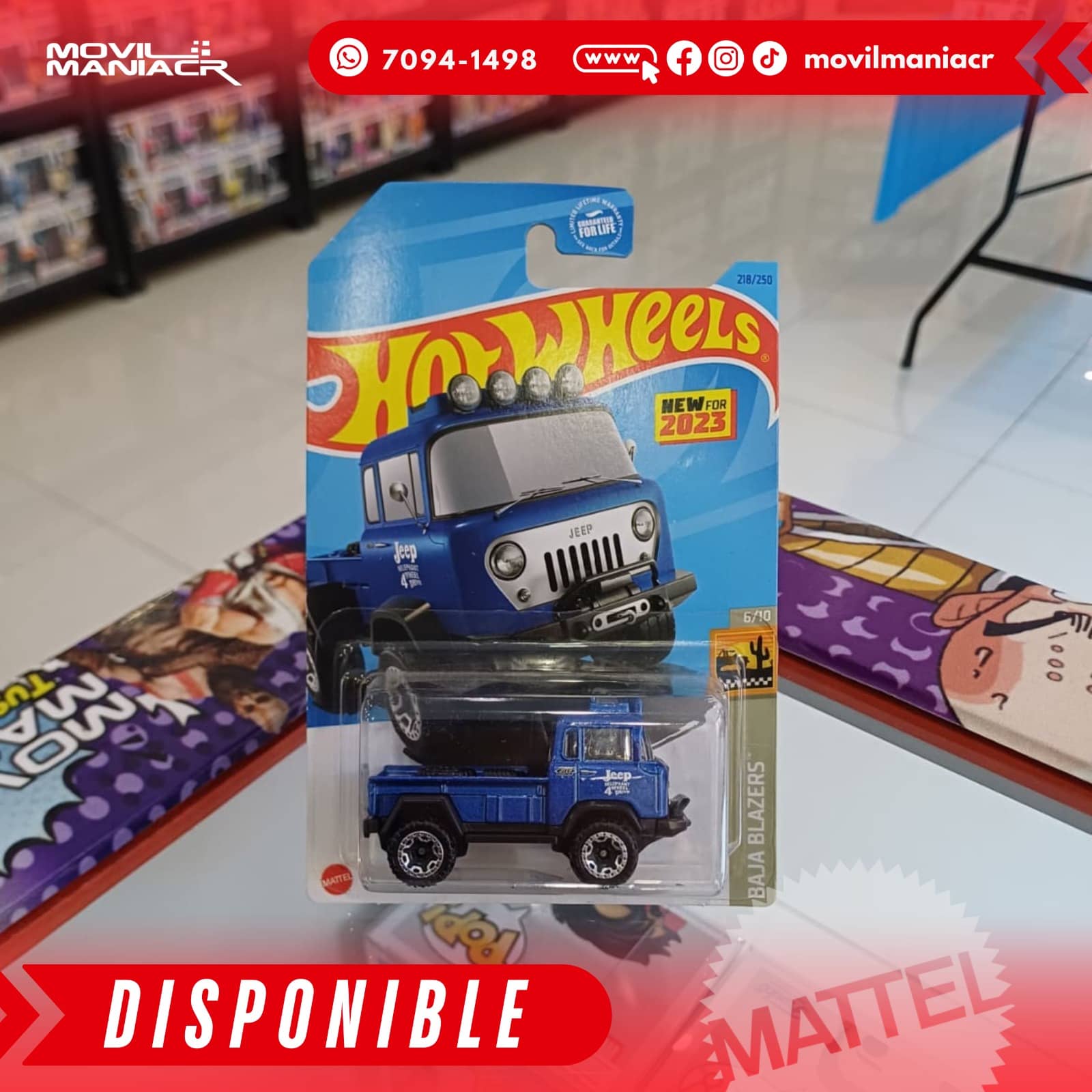 Hot Wheels '57 Jeep FC (218/250) 2023 – (Stock) ¡Disponible Ahora! 1 Hot Wheels '57 Jeep FC (218250) 2023 – (Stock) ¡Disponible Ahora!