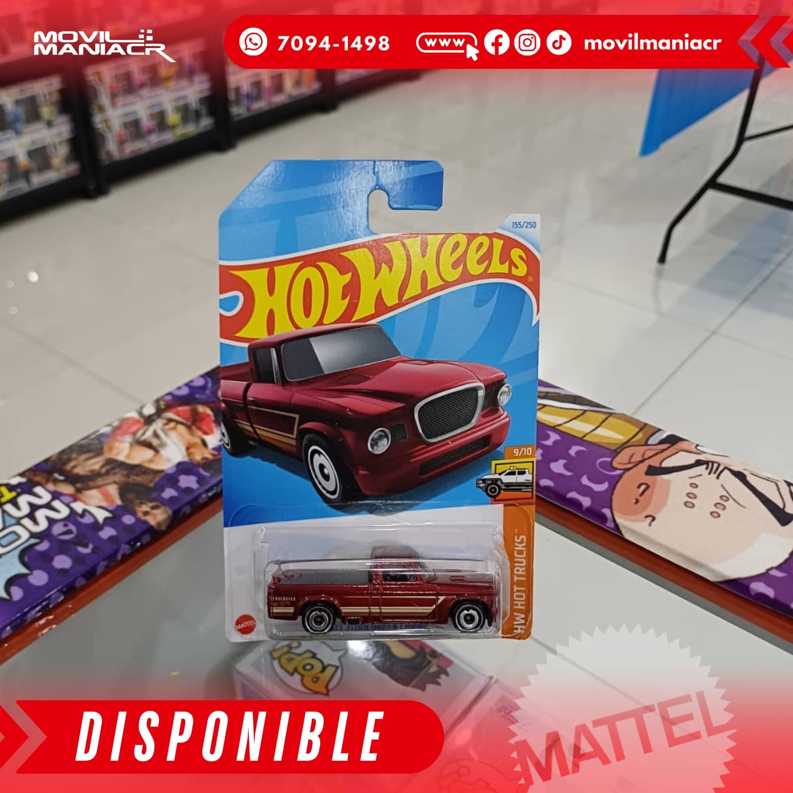 Hot Wheels 63 Studebaker Champ (155/250) 2024 – (Stock) ¡Disponible Ahora! 1 Hot Wheels 63 Studebaker Champ (155250) 2024 – (Stock) ¡Disponible Ahora!