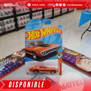 Hot Wheels '71 Plymouth GTX (166250) 2023 – Naranja (Stock) ¡Disponible Ahora!
