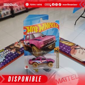 Hot Wheels '87 Dodge D100 (181250) 2023 – (Stock) ¡Disponible Ahora!