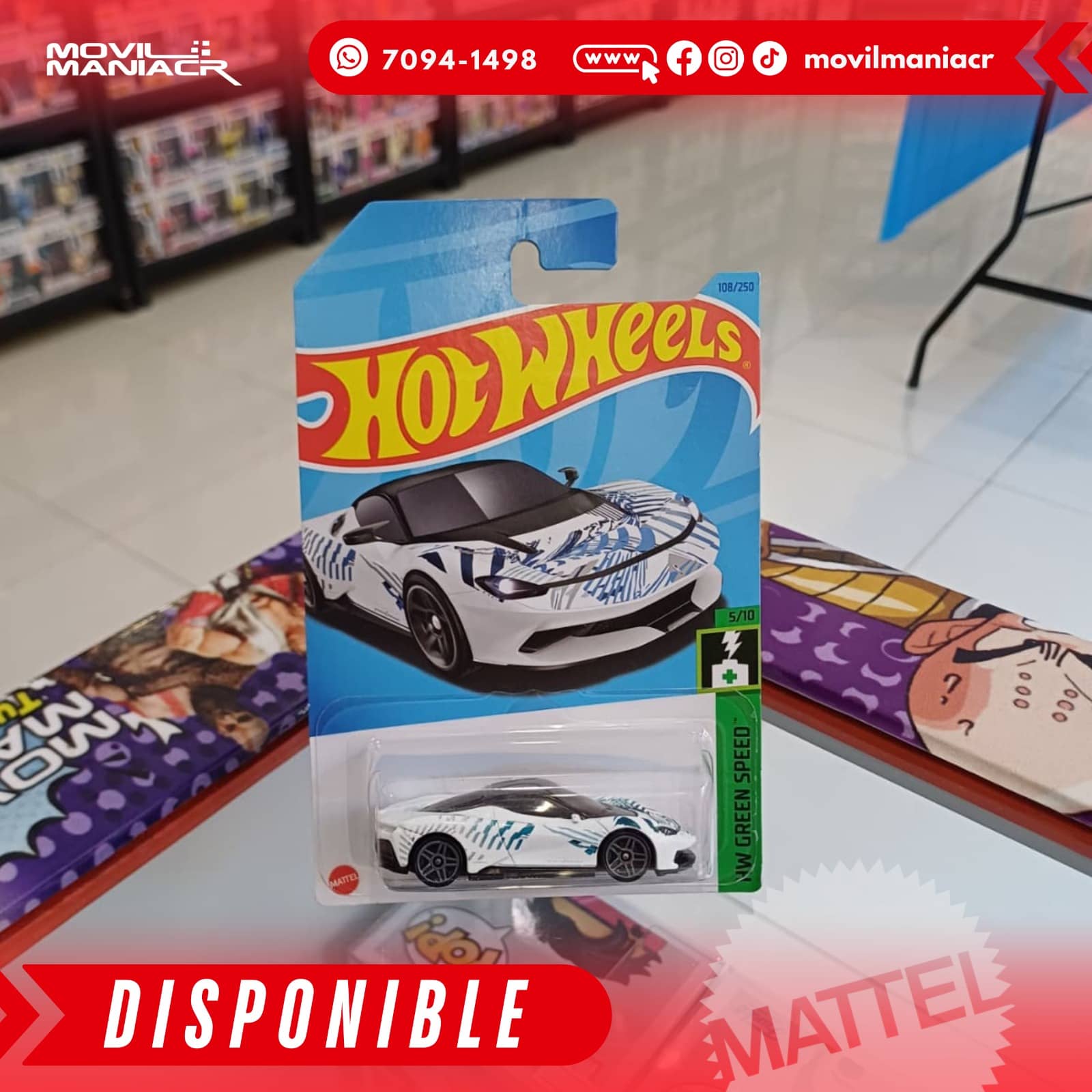 Hot Wheels Automobile Pininfarina Battista (108/250) 2023 – (Stock) ¡Disponible Ahora! 1 Hot Wheels Automobile Pininfarina Battista (108250) 2023 – (Stock) ¡Disponible Ahora!