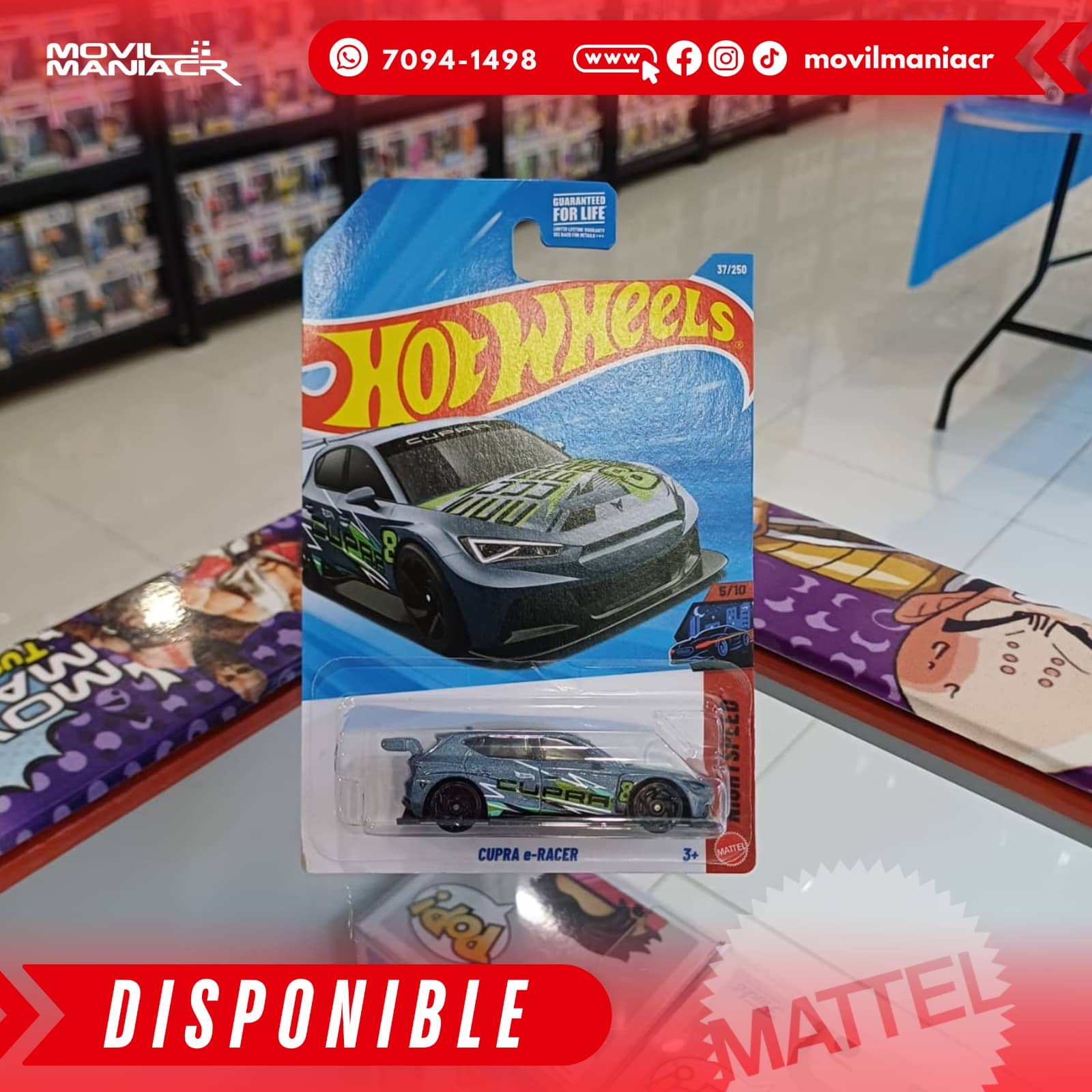 Hot Wheels Cupra e-Racer (37/250) 2026 – (Stock) ¡Disponible Ahora! 1 Hot Wheels Cupra e-Racer (37250) 2026 – (Stock) ¡Disponible Ahora!