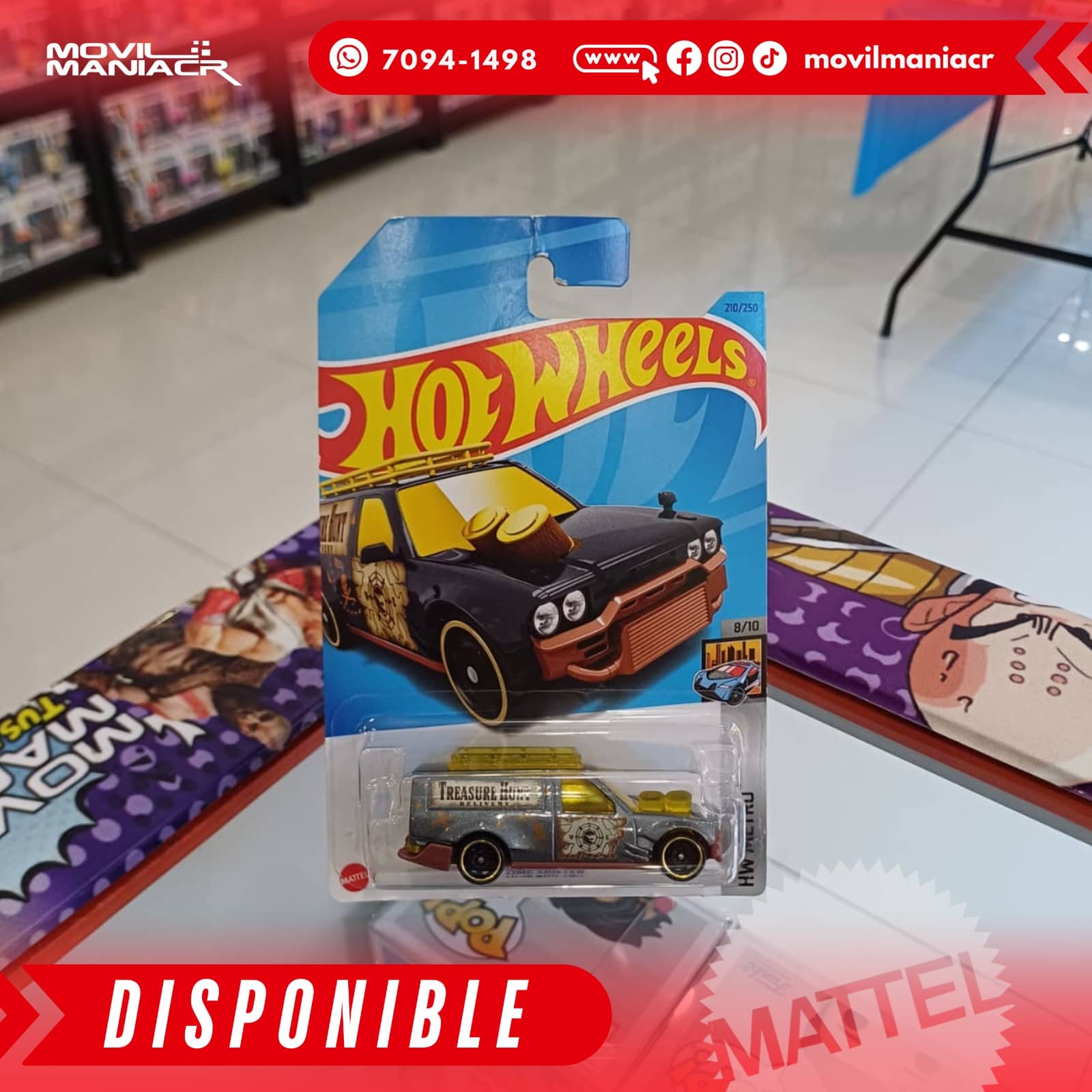 Hot Wheels Time Shifter (210/250) 2023 – Treasure Hunt (Stock) ¡Disponible Ahora! 1 Hot Wheels Time Shifter (210250) 2023 – Treasure Hunts (Stock) ¡Disponible Ahora!