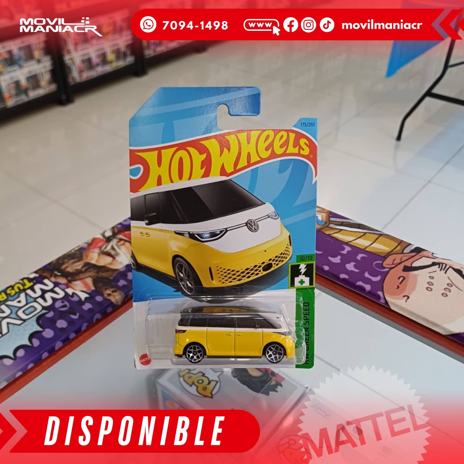 Hot Wheels Volkswagen ID. Buzz (173/250) 2023 – (Stock) ¡Disponible Ahora! 1 Hot Wheels Volkswagen ID. Buzz (173250) 2023 – (Stock) ¡Disponible Ahora!