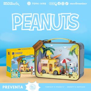 Armable Pantasy Peanuts Snoopy's Suitcase(86910) - (Preventa) ¡Reserva Ahora!
