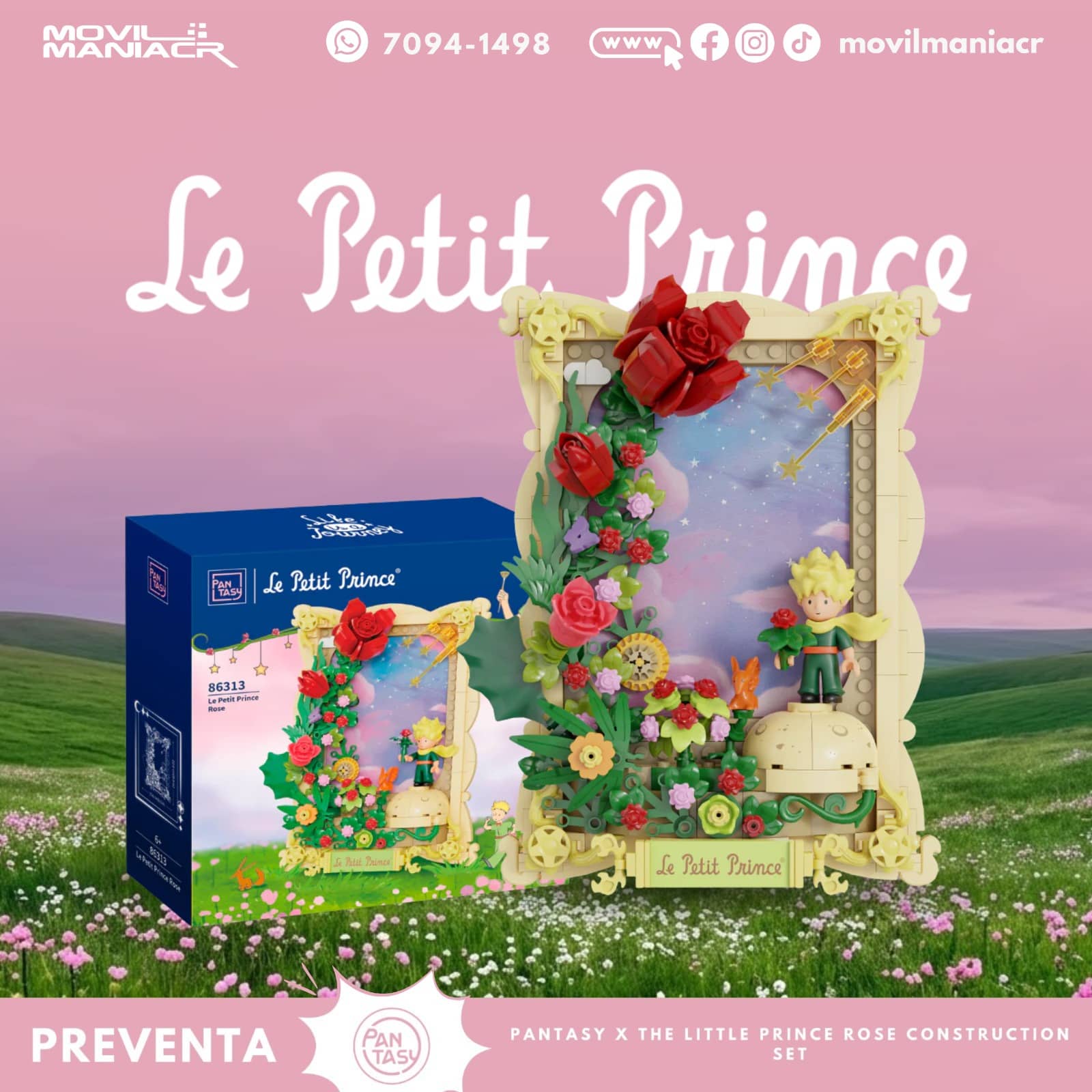 Armable Pantasy Rose The Little Prince(86313) - (Preventa) ¡Reserva Ahora! 1 Armable Pantasy Rose The Little Prince(86313) - (Preventa) ¡Reserva Ahora!