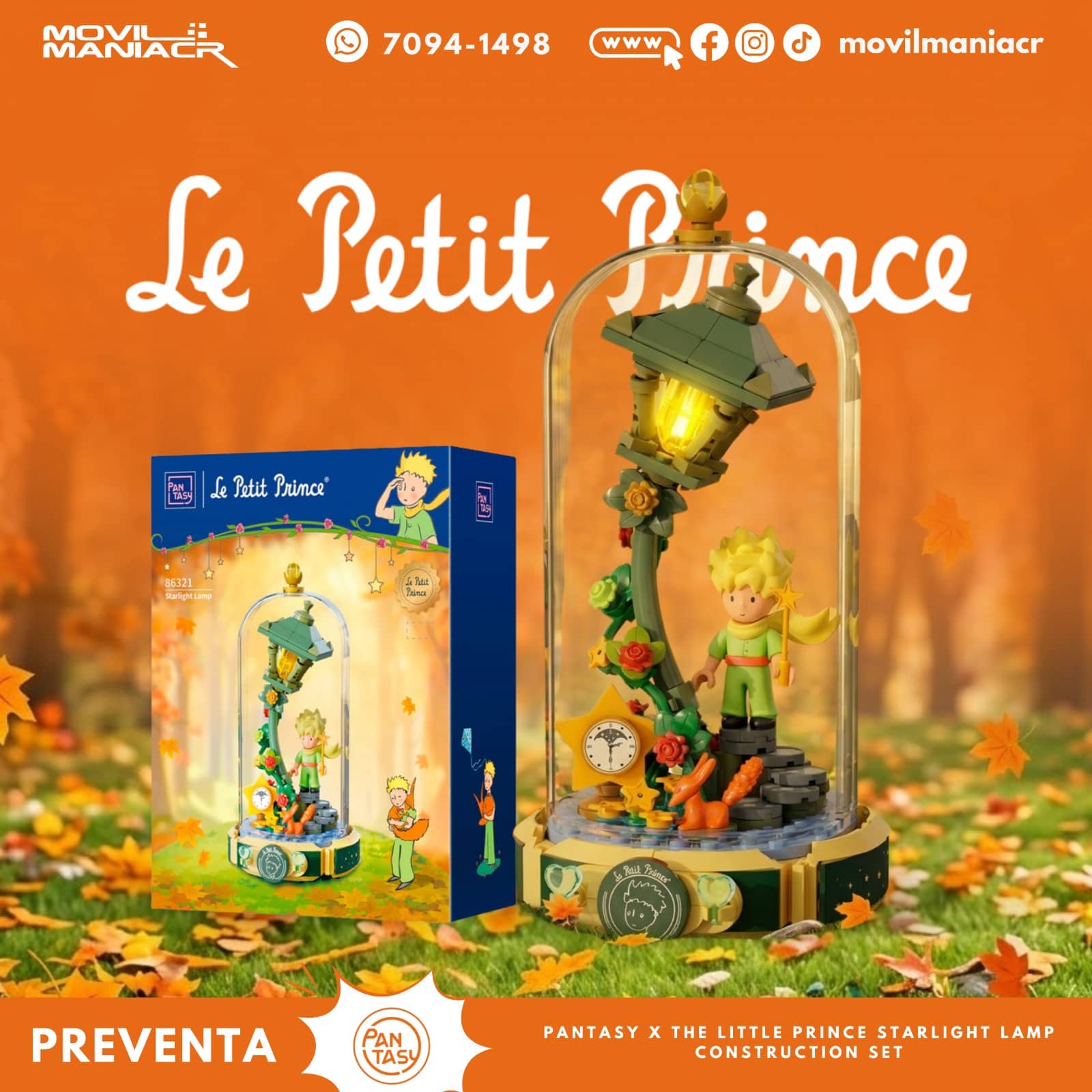 Armable Pantasy Starlight Lamp The Little Prince(86321) - (Preventa) ¡Reserva Ahora! 1 Armable Pantasy Starlight Lamp The Little Prince(86321) - (Preventa) ¡Reserva Ahora!