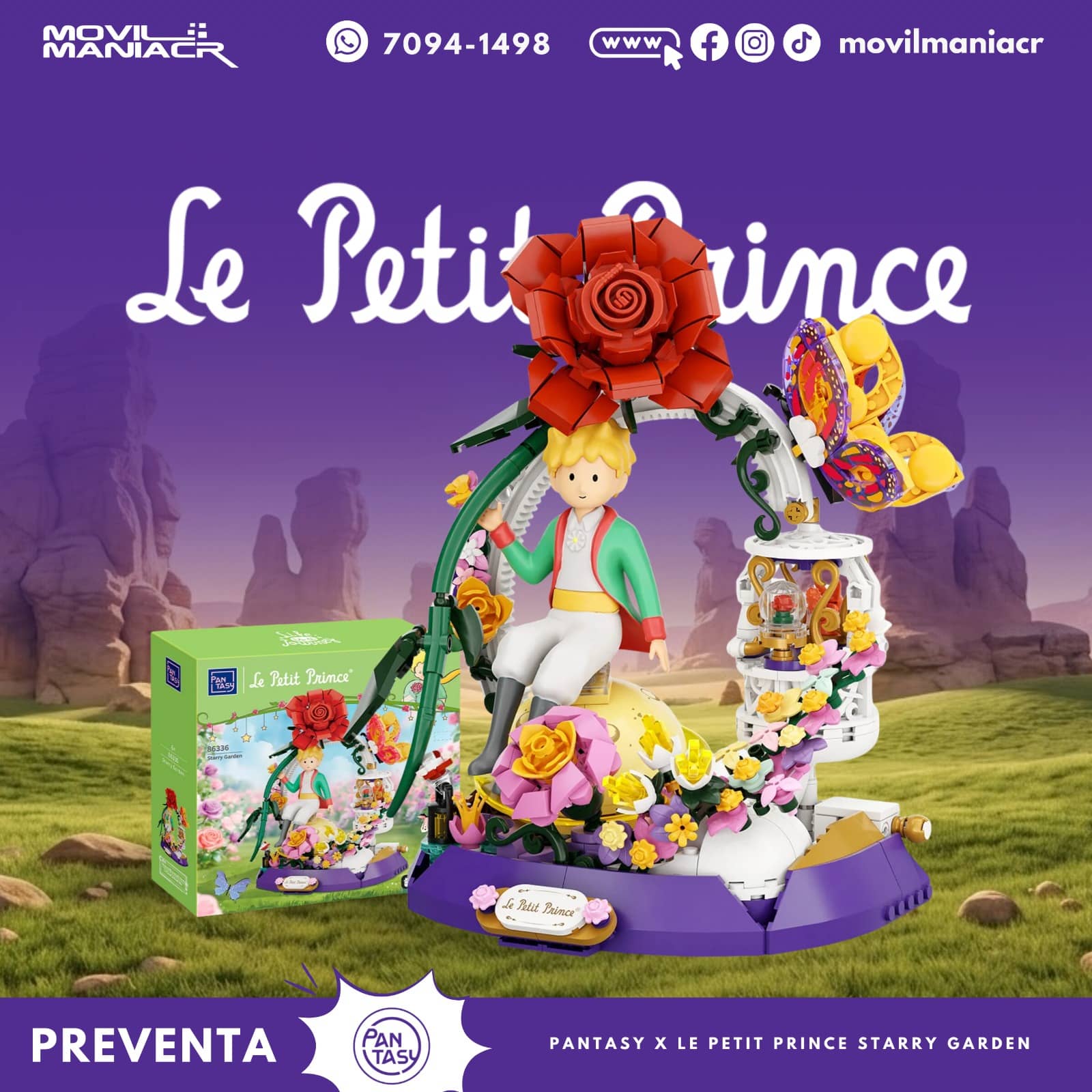 Armable Pantasy Starry Garden The Little Prince(86336) - (Preventa) ¡Reserva Ahora! 1 Armable Pantasy Starry Garden The Little Prince(86336) - (Preventa) ¡Reserva Ahora!