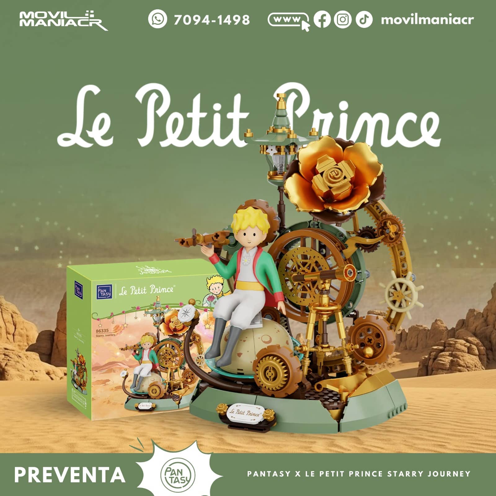 Armable Pantasy Starry Journey The Little Prince(86335) - (Preventa) ¡Reserva Ahora! 1 Armable Pantasy Starry Journey The Little Prince(86335) - (Preventa) ¡Reserva Ahora!