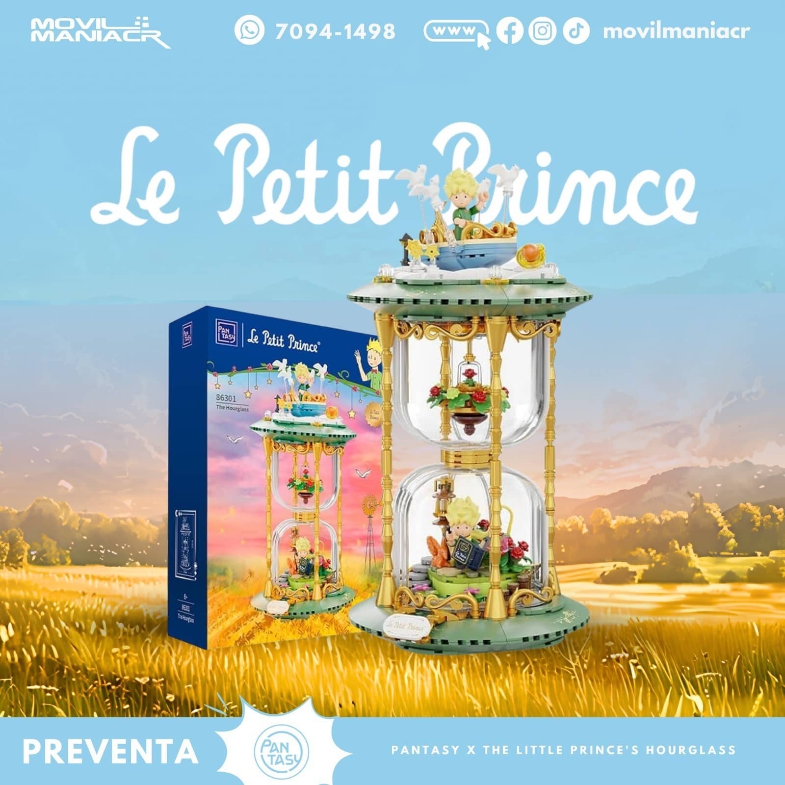 Armable Pantasy The Hourglass The Little Prince(86301) - (Preventa) ¡Reserva Ahora! 1 Armable Pantasy The Hourglass The Little Prince(86301) - (Preventa) ¡Reserva Ahora!