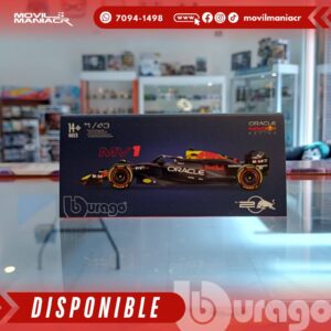 Carro Bburago Formula 1 Oracle Red Bull RB20 Max Verstappen (2024) Escala 143 – (Stock) ¡Disponible Ahora!
