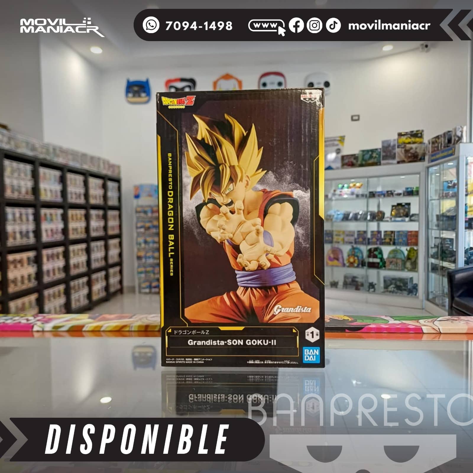 Figura Banpresto Grandista Dragon Ball Z Goku II 25cm aprox - (Stock) ¡Disponible! 4 Figura Banpresto Grandista Dragon Ball Z Goku II 25cm aprox - (Stock) ¡Disponible! - Imagen 4