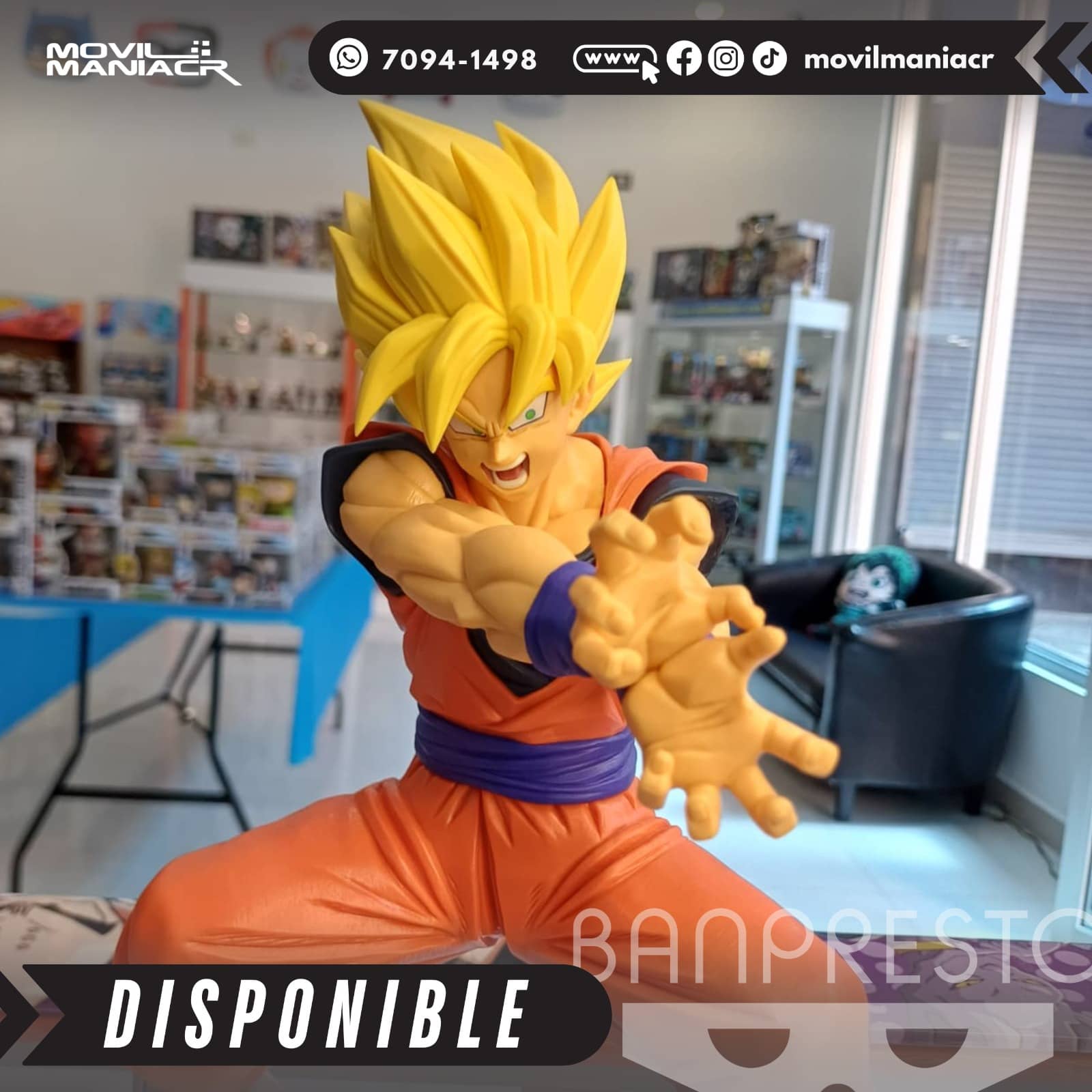 Figura Banpresto Grandista Dragon Ball Z Goku II 25cm aprox - (Stock) ¡Disponible! 2 Figura Banpresto Grandista Dragon Ball Z Goku II 25cm aprox - (Stock) ¡Disponible! - Imagen 2