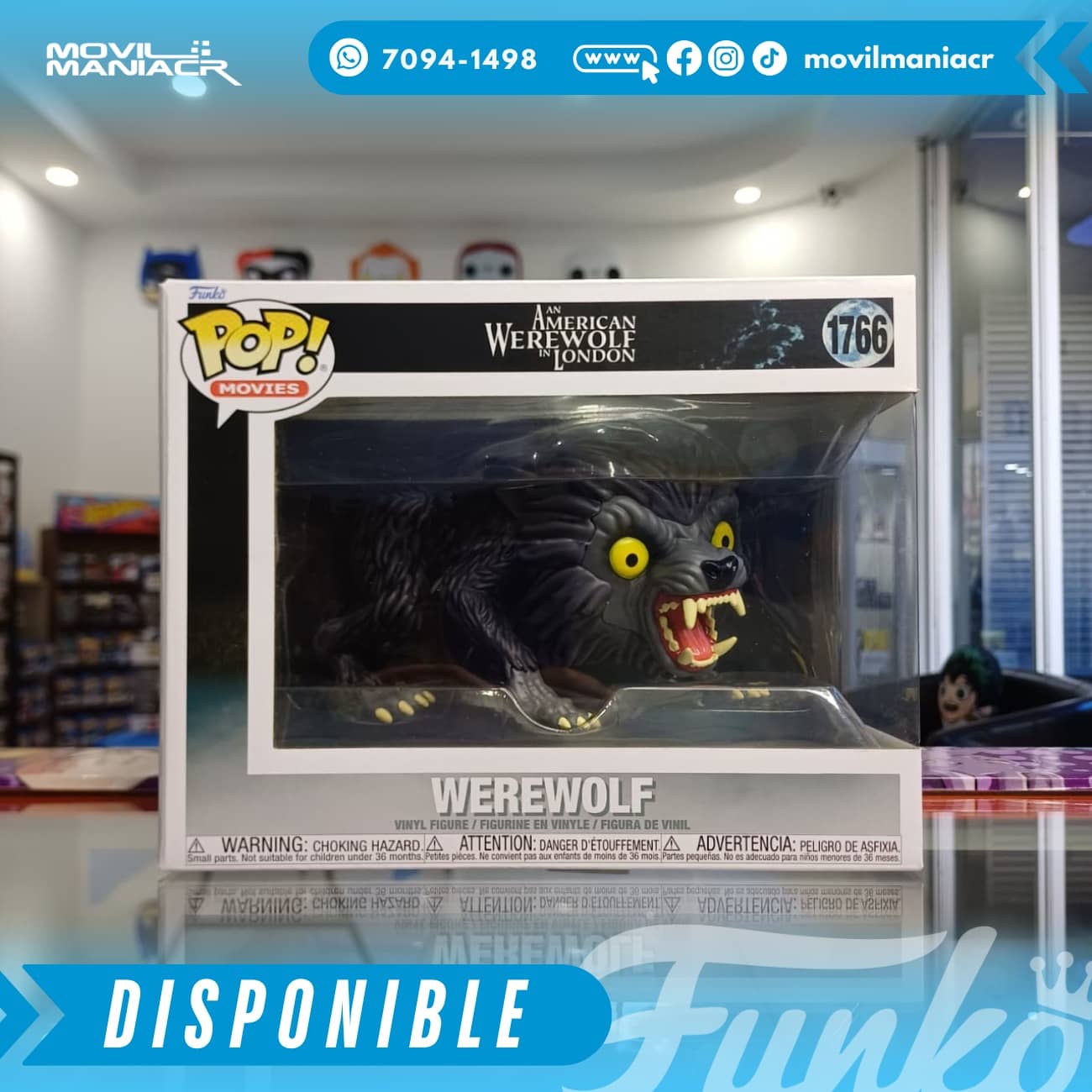 Funko Pop An American Werewolf in London Werewolf #1766 - 6Pulgadas (Stock) ¡Disponible Ahora! 2 Funko Pop An American Werewolf in London Werewolf #1766 - 6Pulgadas (Stock) ¡Disponible Ahora! - Imagen 2