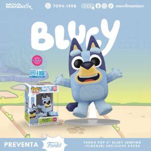 Funko Pop Bluey Flocked Exclusivo #2524 - (Preventa) ¡Reserva Ahora!