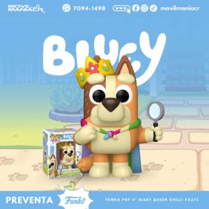 Funko Pop Bluey Queen Chilli #2373 - (Preventa) ¡Reserva Ahora!