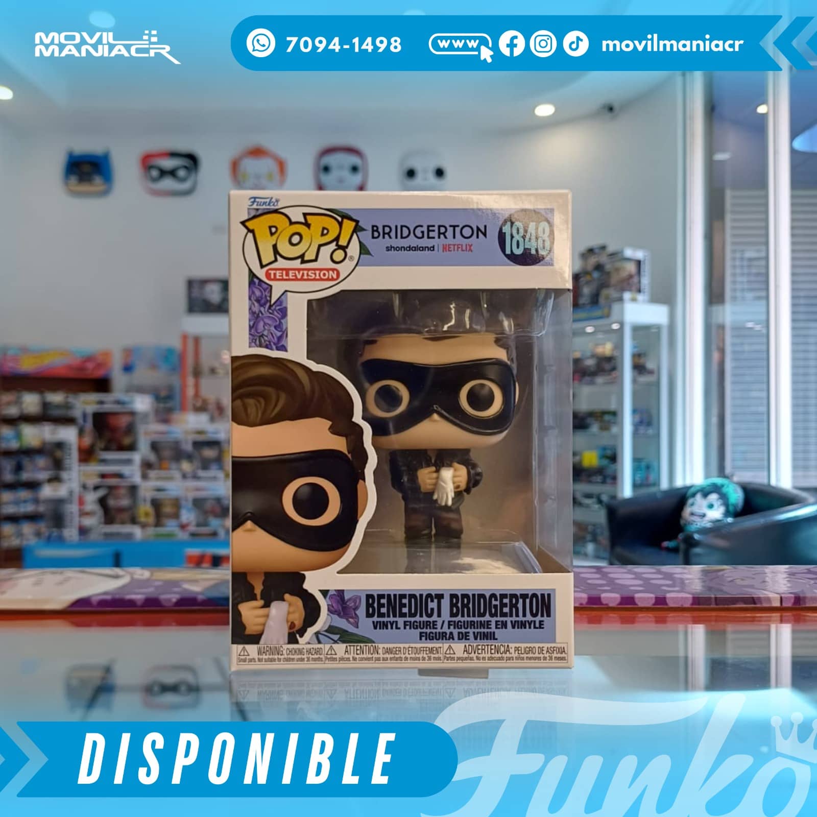 Funko Pop Bridgerton Benedict Bridgerton #1848 - (Stock) ¡Disponible Ahora! 2 Funko Pop Bridgerton Benedict Bridgerton #1848 - (Stock) ¡Disponible Ahora! - Imagen 2