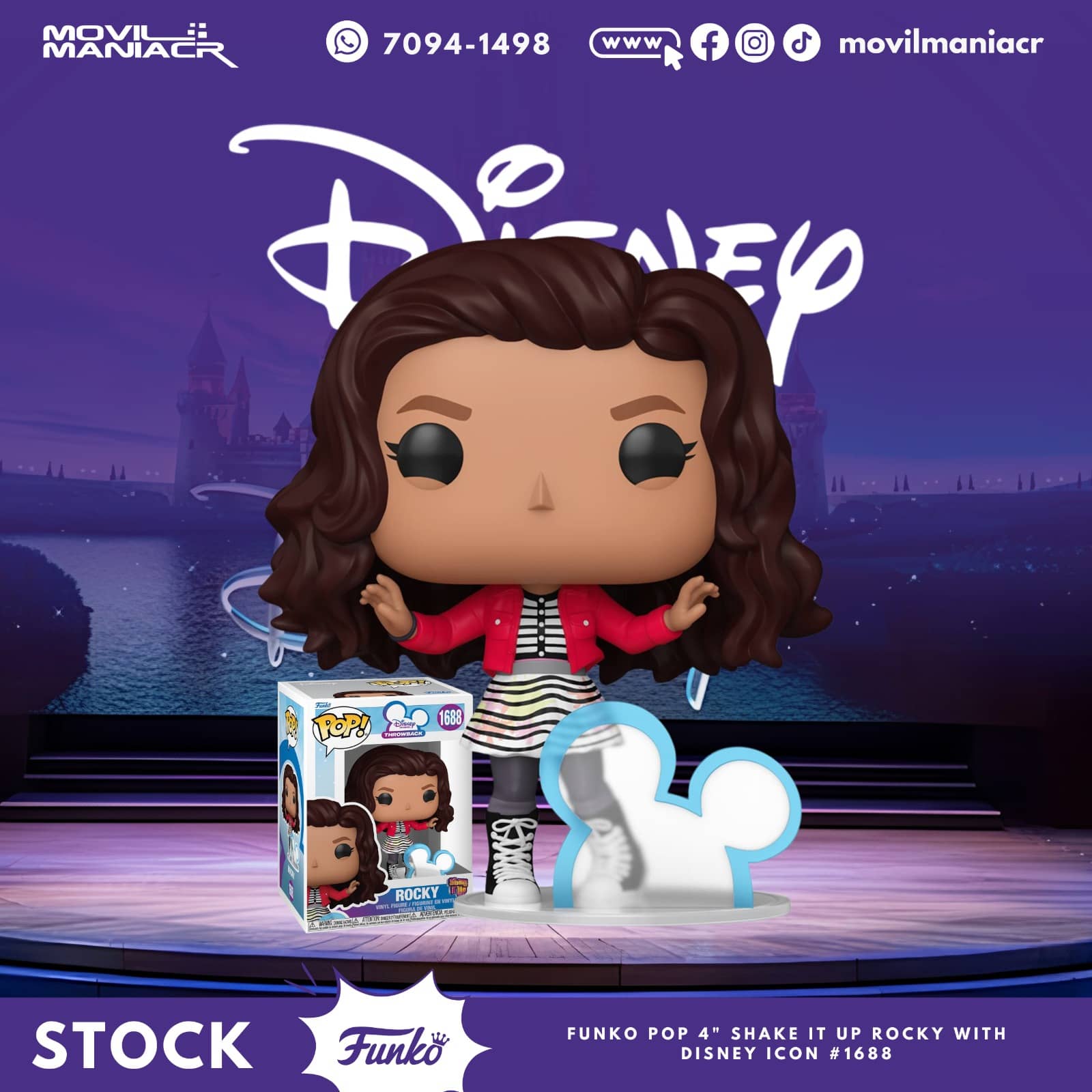 Funko Pop Disney Throwback Rocky #1688 - (Stock) ¡Disponible Ahora! 1 Funko Pop Disney Throwback Rocky #1688 - (Stock) ¡Disponible Ahora!