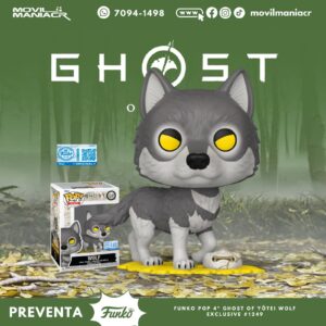 Funko Pop Ghost of Yōtei Wolf Exclusivo #1249 - (Preventa) ¡Reserva Ahora!