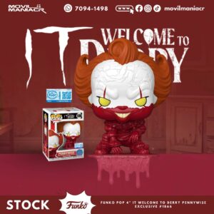 Funko Pop It Welcome to Derry Bloody Pennywise Exclusivo #1866
