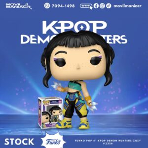 Funko Pop K-Pop Demon Hunters Zoey #2256 - (Stock) ¡Disponible Ahora!