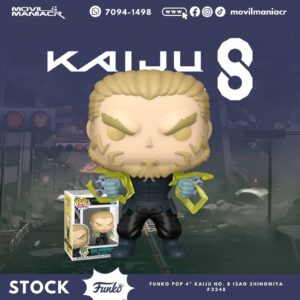 Funko Pop Kaiju No. 8 Isao Shinomiya #2248 - (Stock) ¡Disponible Ahora!