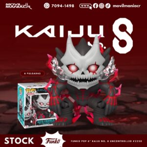 Funko Pop Kaiju No. 8 (Uncontrolled) #2250 - 6Pulgadas (Stock) ¡Disponible Ahora!