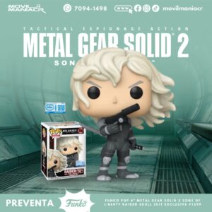Funko Pop Metal Gear Solid 2 Raiden Exclusivo #1299 - (Preventa) ¡Reserva Ahora!