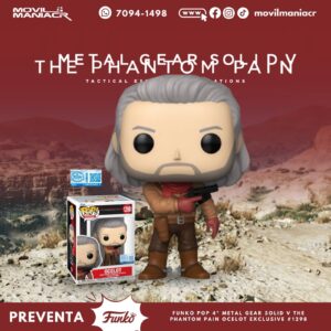 Funko Pop Metal Gear Solid V The Phantom Pain Ocelot Exclusivo #1298 - (Preventa) ¡Reserva Ahora!