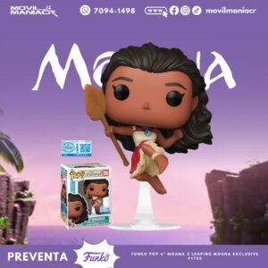Funko Pop Moana (Leaping) Exclusivo #1750 - (Preventa) ¡Reserva Ahora!