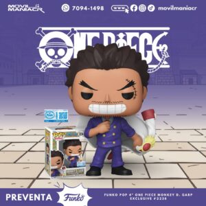 Funko Pop One Piece Monkey D. Garp Exclusivo #2338 - (Preventa) ¡Reserva Ahora!