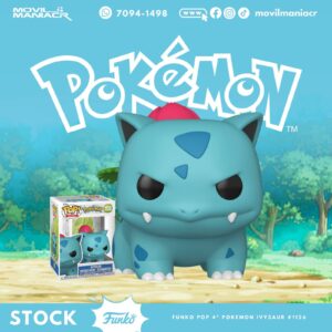 Funko Pop Pokémon Ivysaur #1126 - (Stock) ¡Disponible Ahora!