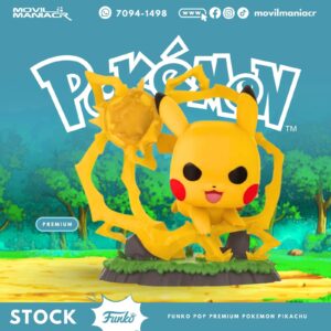 Funko Pop Pokémon Pikachu #1127 - Premium (Stock) ¡Disponible Ahora!