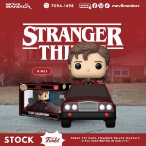 Funko Pop Stranger Things Steve Harrington #137 - Rides (Stock) ¡Disponible Ahora!