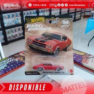 Hot Wheels Fast and Furious '70 Chevrolet Chevelle SS - Premium (Stock) ¡Disponible Ahora!