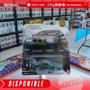 Hot Wheels Power Trip BMW M3 - Premium (Stock) ¡Disponible Ahora!