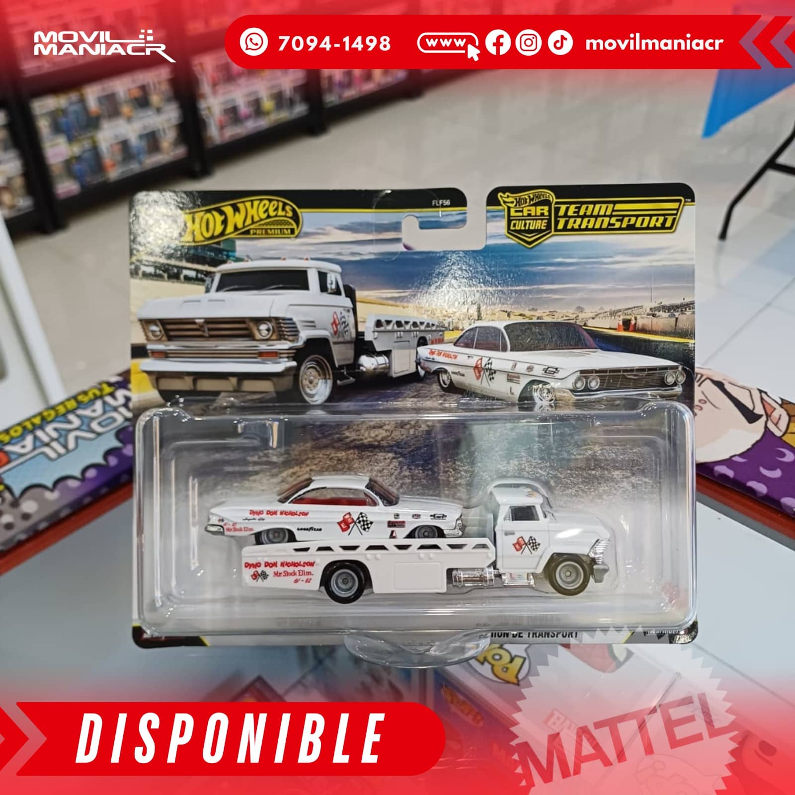 Hot Wheels Team Transport '61 Chevrolet Impala 2026 - (Stock) ¡Disponible Ahora! 1 Hot Wheels Team Transport '61 Chevrolet Impala 2026 - (Stock) ¡Disponible Ahora!