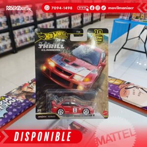 Hot Wheels Thrill Climbers Mitsubishi Lancer Evolution VI - Premium (Stock) ¡Disponible Ahora!